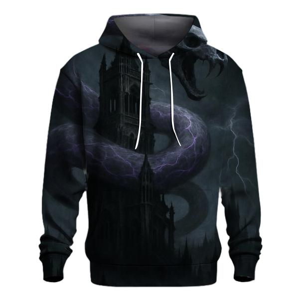 Serpent Of The Void Basilica graphic hoodies