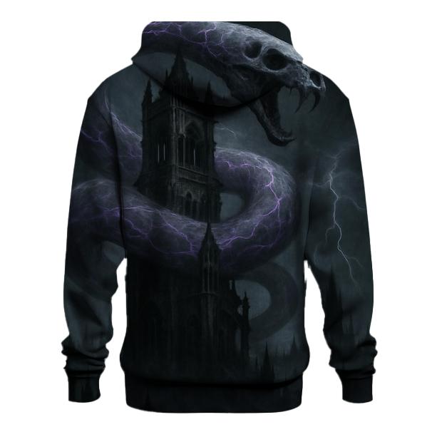 Serpent Of The Void Basilica graphic hoodies