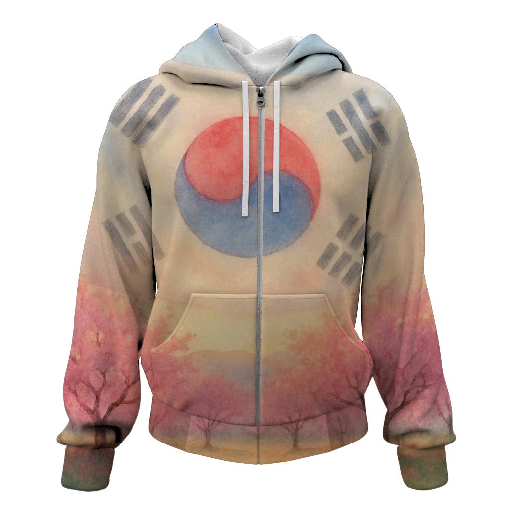 Cherry Orchard Korean Flag Dream hoodie trends