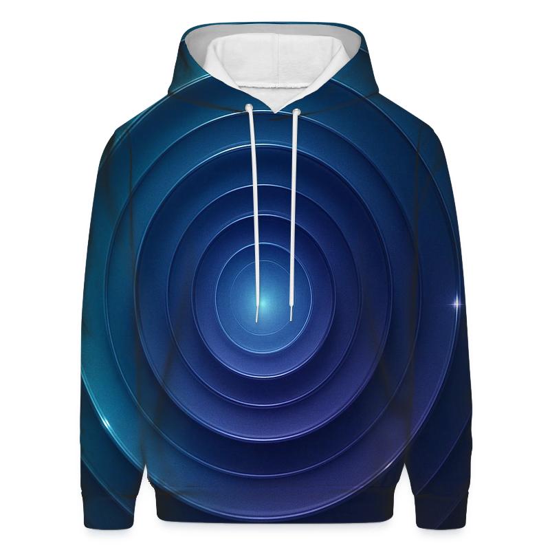 Chromatic Echo Rings custom hoodies