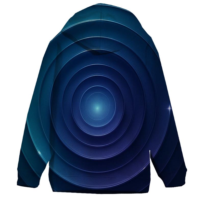 Chromatic Echo Rings custom hoodies