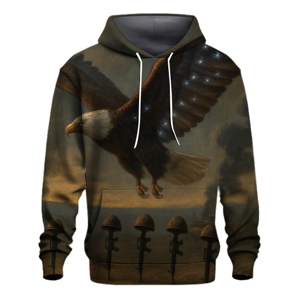 Eagle Of The Silent Watch embroidered hoodies