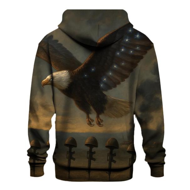 Eagle Of The Silent Watch embroidered hoodies