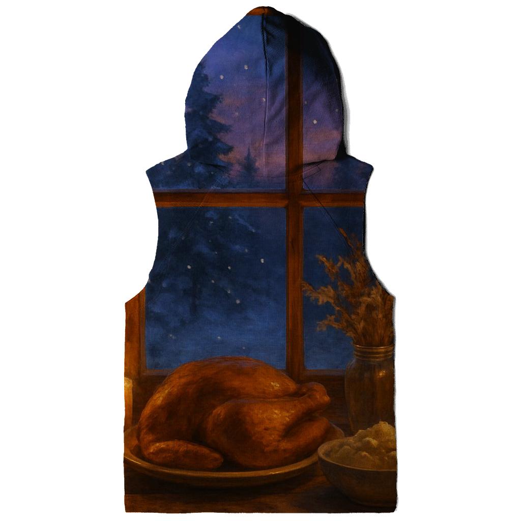 Cabin Window Harvest Glow hoodie styles