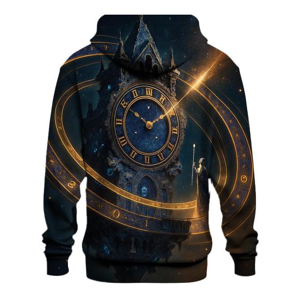 Chrono Rings Of The Cosmic Clocktower zip-up hoodies