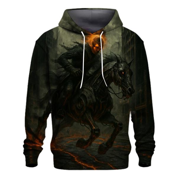 Infernal Rider Of The Rusted City lightweight hoodies