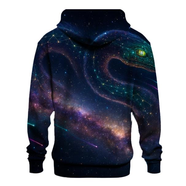Starlit Serpent Of The Milky Way hoodie designs