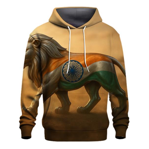 Lion Of The Tricolor Savannah designer hoodies