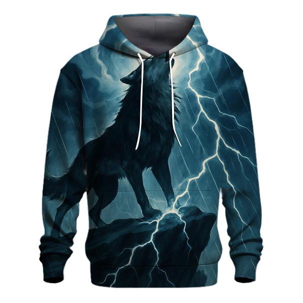 Storm Caller Cliffside Wolf designer hoodies