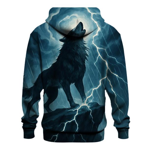 Storm Caller Cliffside Wolf designer hoodies