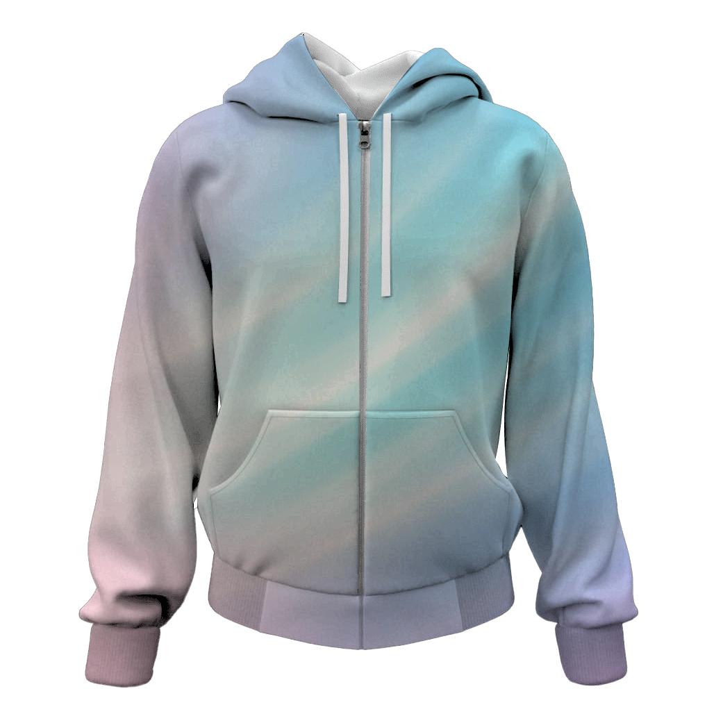 Aurora Drift Gradient designer hoodies