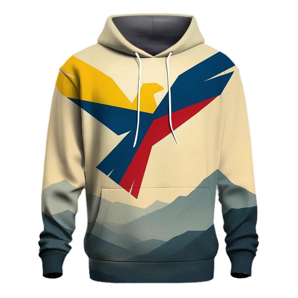 Eagle Of The Andes Sky graphic hoodies