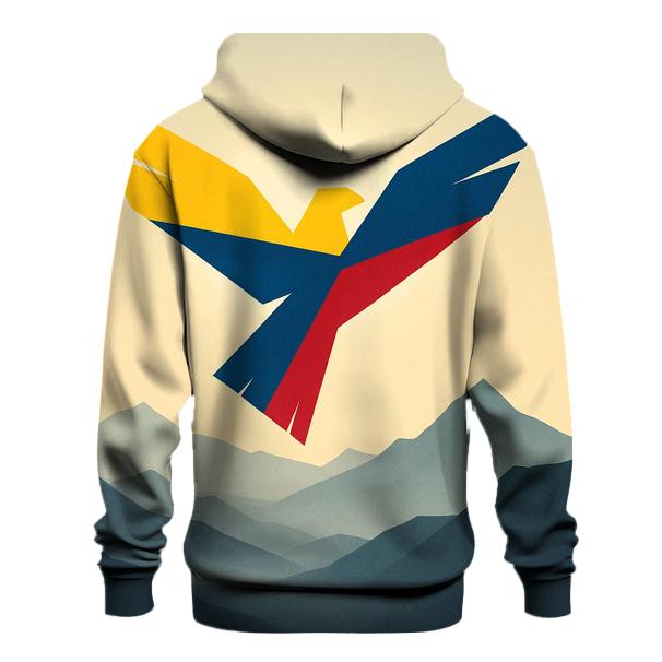 Eagle Of The Andes Sky graphic hoodies