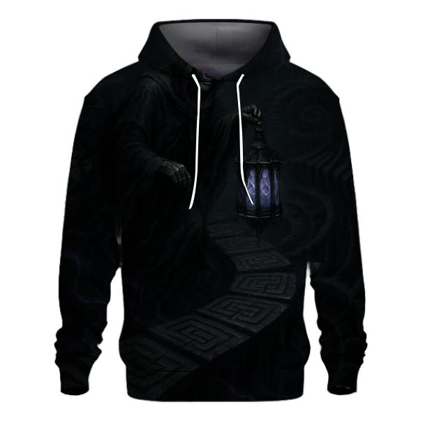 Pilgrim Of The Black Labyrinth embroidered hoodies