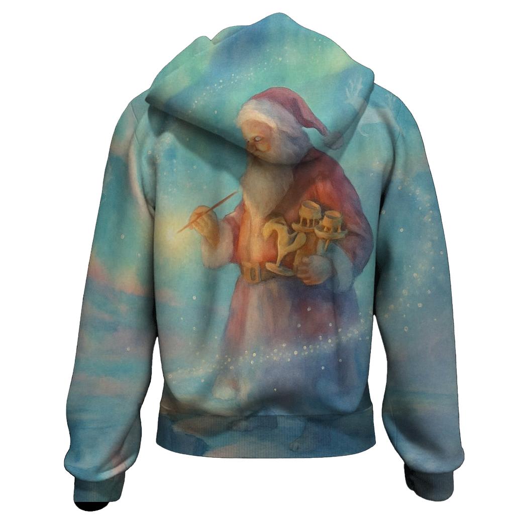 Aurora Workshop Santa hoodie styles