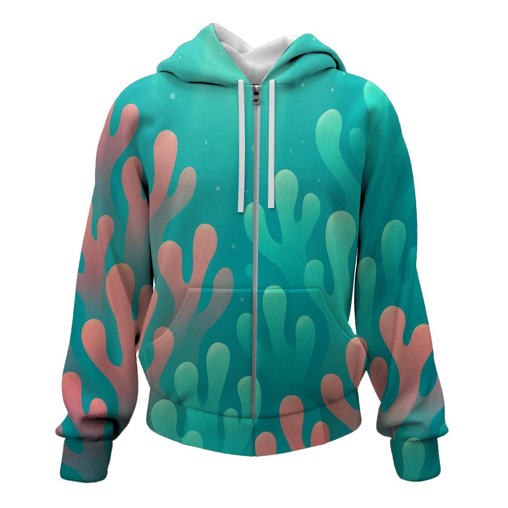 Luminous Gradient Reef hoodie styles