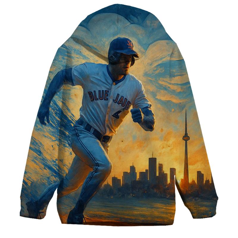 Skyline Echo Runner Blue Jays Classic pullover hoodies