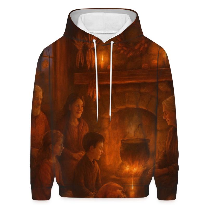 Autumn Hearthside Gathering pullover hoodies