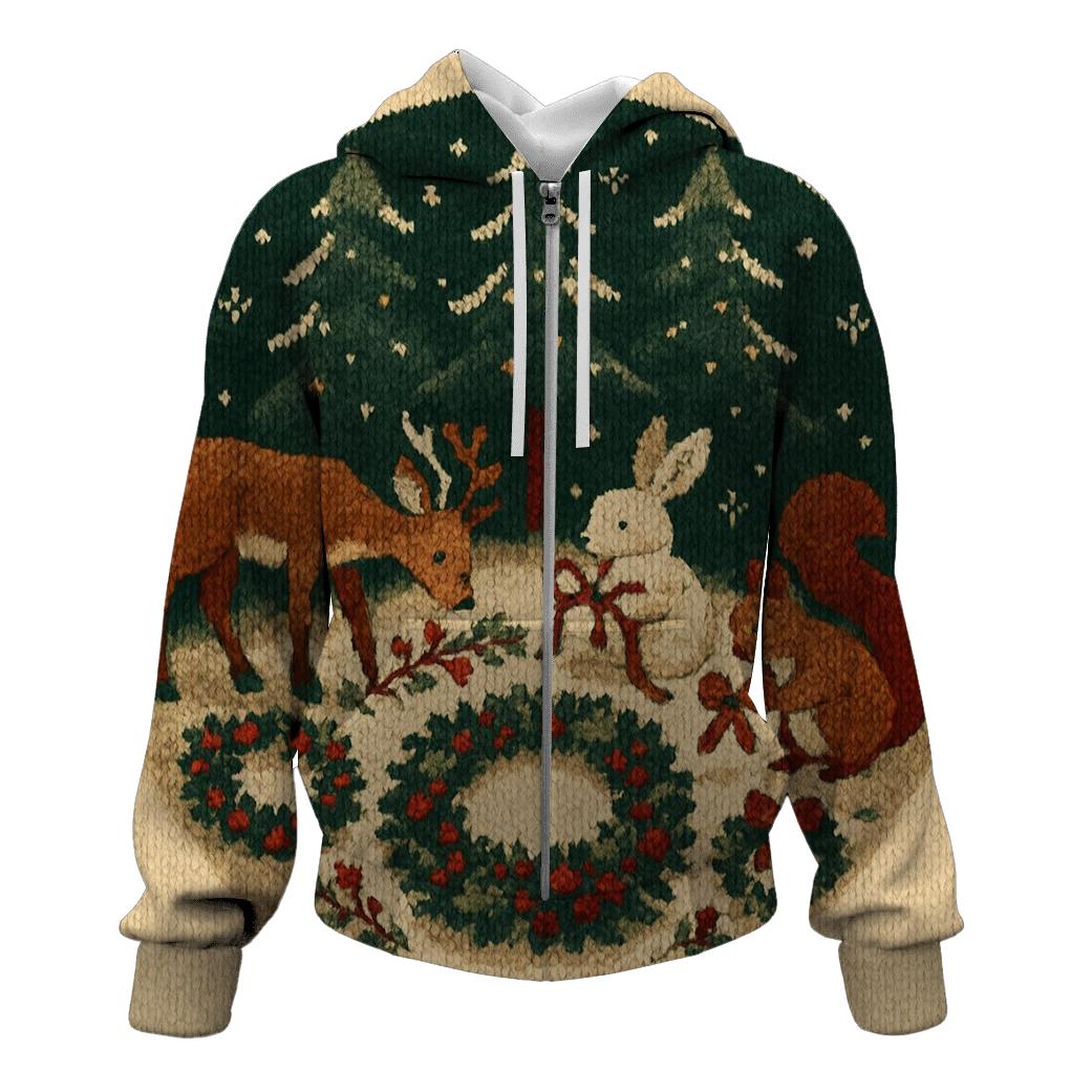 Wreath Makers Woodland Workshop designer hoodies