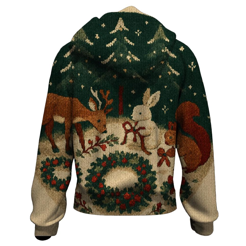 Wreath Makers Woodland Workshop designer hoodies