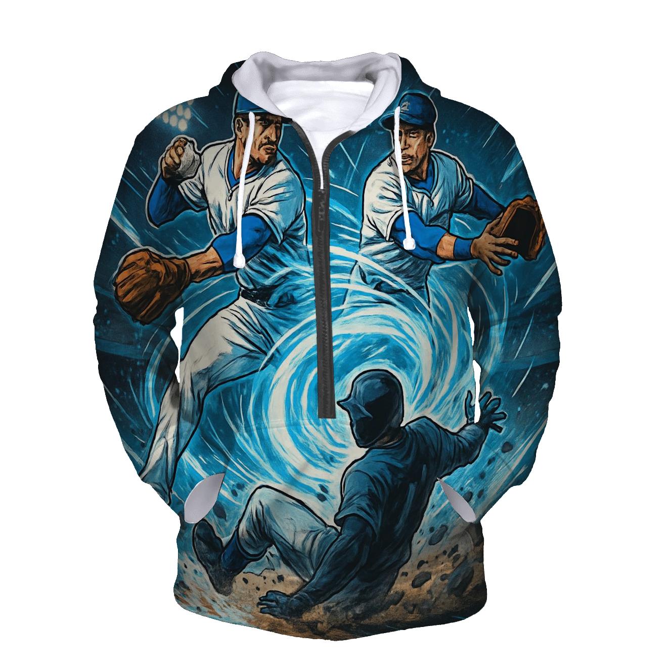 Blue Surge Double Play Storm lightweight hoodies
