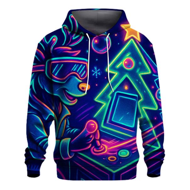 Midnight Reindeer Arcade lightweight hoodies