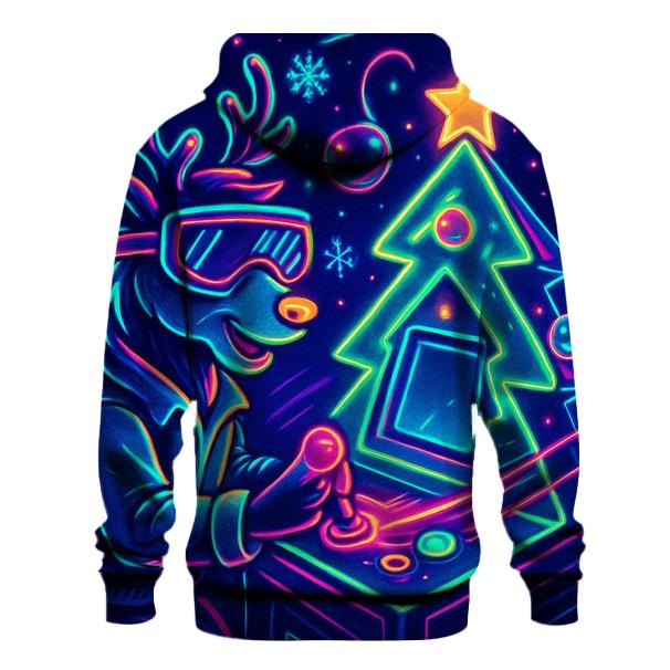 Midnight Reindeer Arcade lightweight hoodies