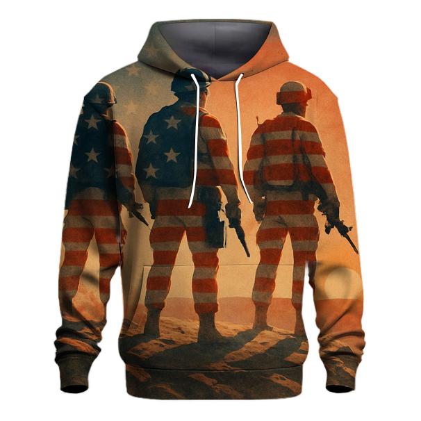 Desert Guardians Of The Flag designer hoodies
