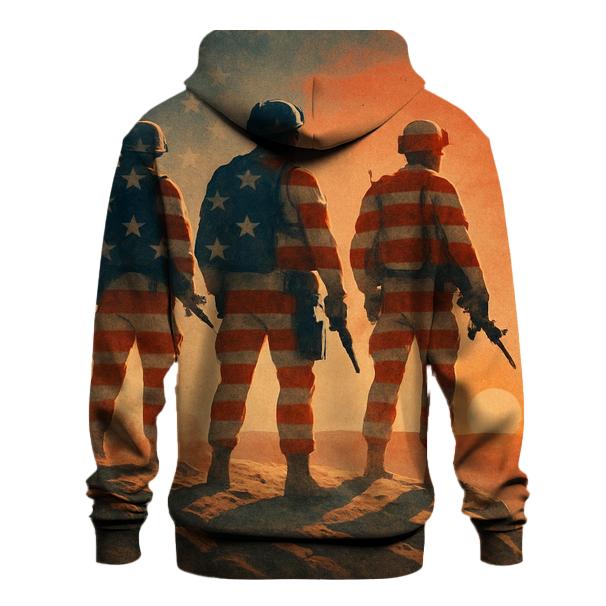 Desert Guardians Of The Flag designer hoodies
