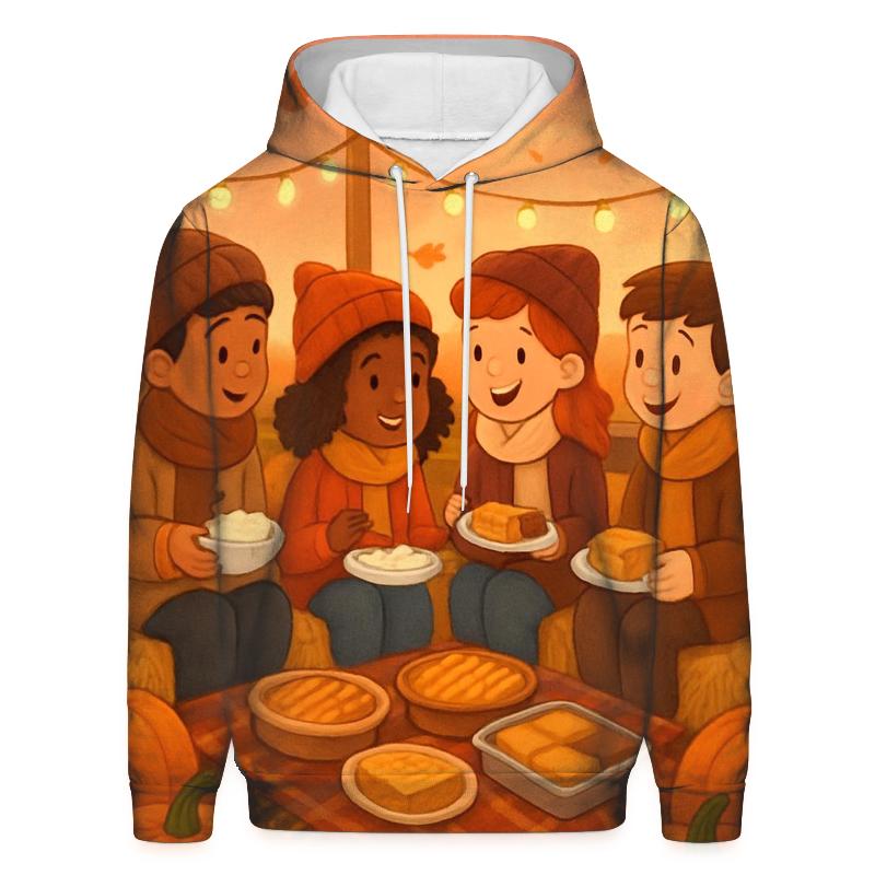 Pumpkin Patch Hayride Supper heavyweight hoodies
