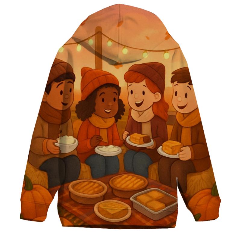Pumpkin Patch Hayride Supper heavyweight hoodies
