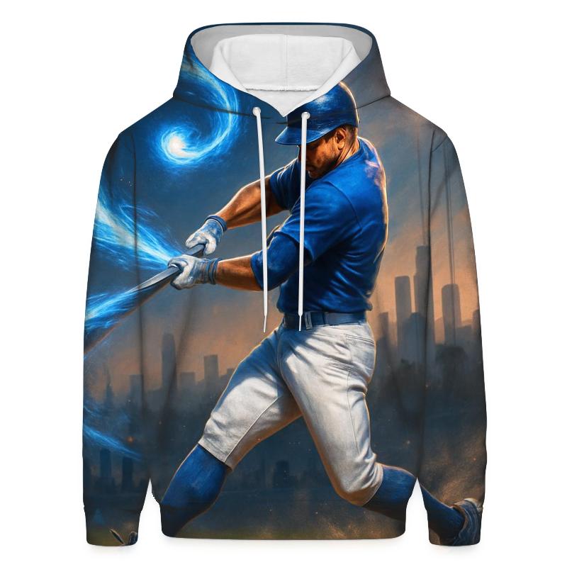 Blue Comet Slugger Surge hoodie designs