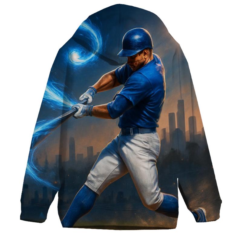 Blue Comet Slugger Surge hoodie designs