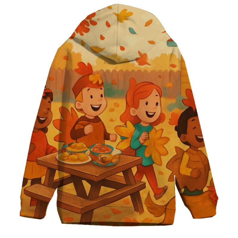 Little Turkeys Backyard Parade designer hoodies