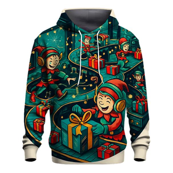 Elves Midnight Gift Factory Jam heavyweight hoodies
