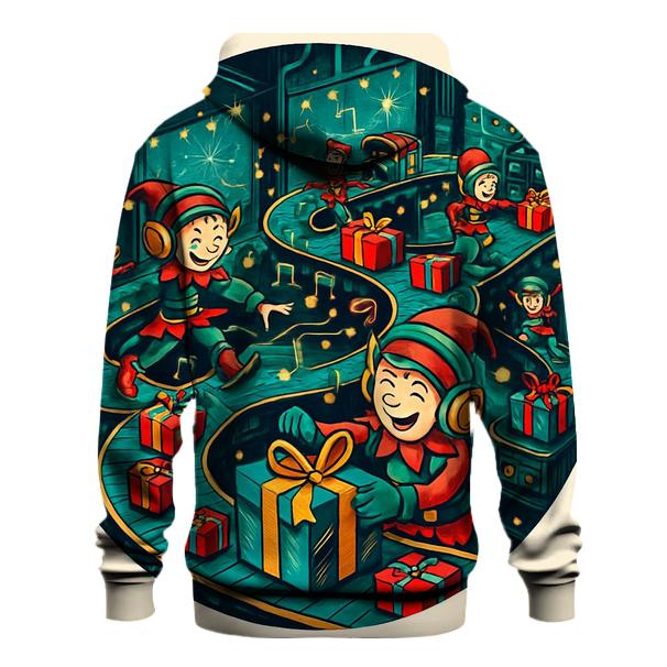 Elves Midnight Gift Factory Jam heavyweight hoodies