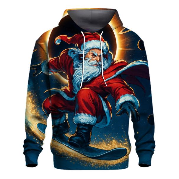 Starlit Snowboard Santa Eclipse hoodie styles