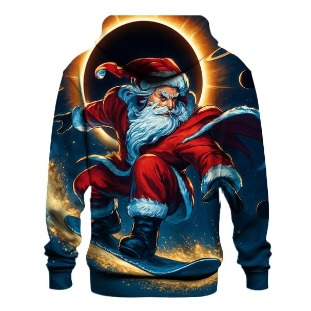 Starlit Snowboard Santa Eclipse hoodie styles