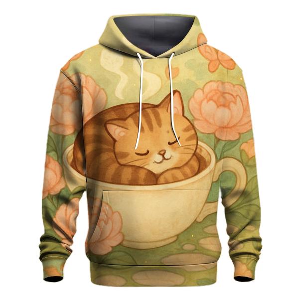 Tea Garden Nap Cat hoodie styles