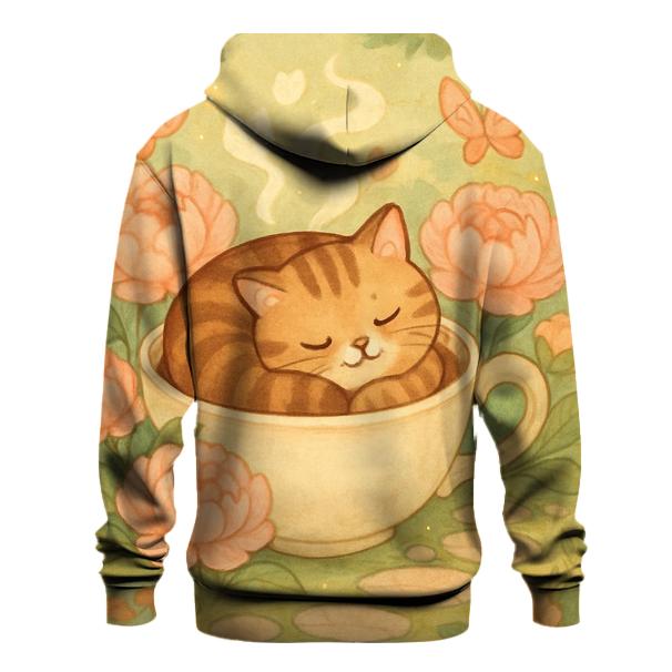 Tea Garden Nap Cat hoodie styles