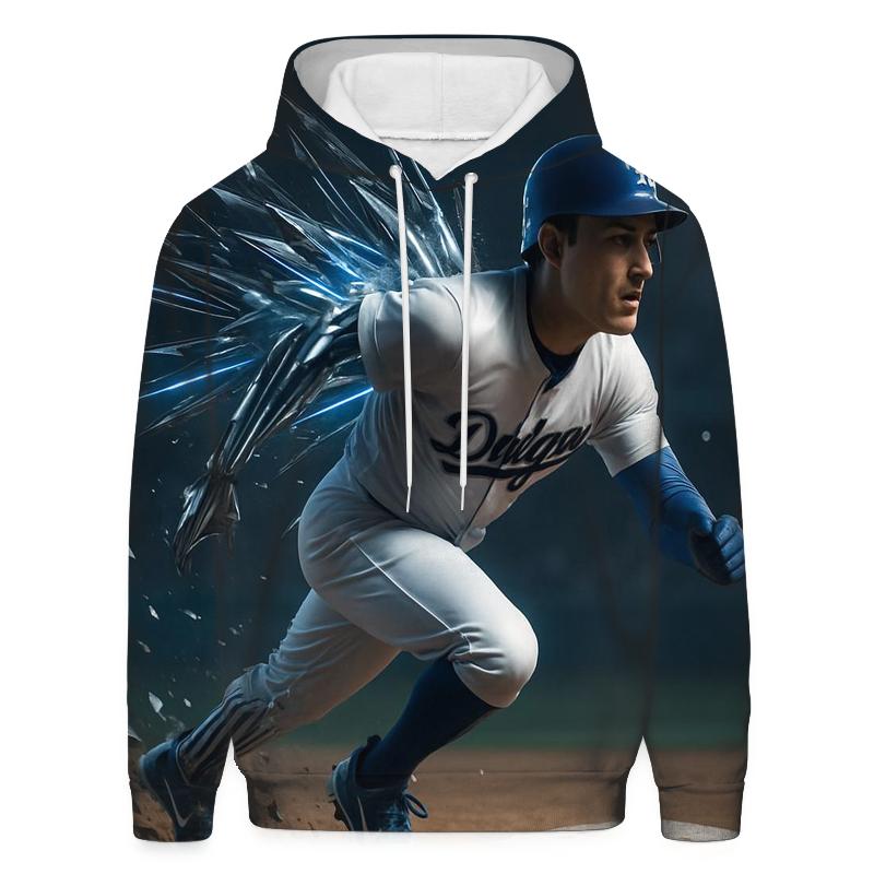 Chrome Winged Speed Runner hoodies fashion