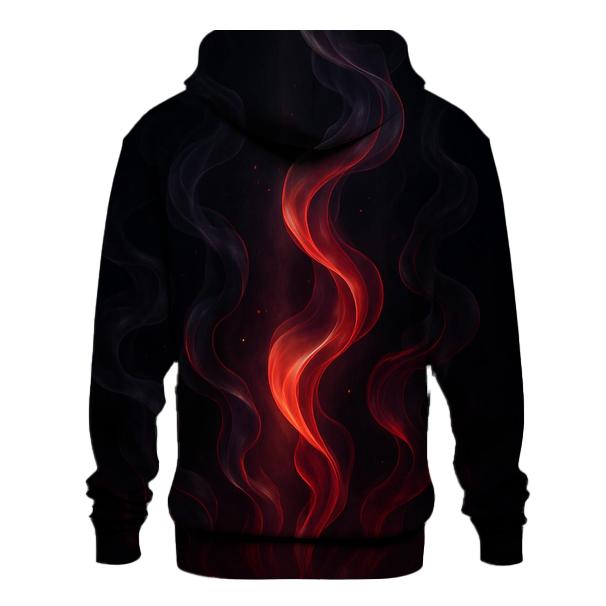 Gradient Horizon Smoke Trails heavyweight hoodies