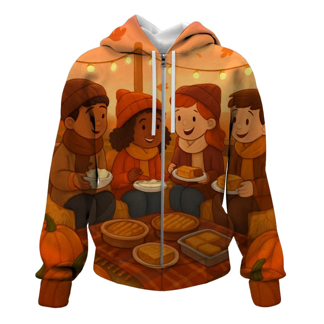Pumpkin Patch Hayride Supper custom hoodies