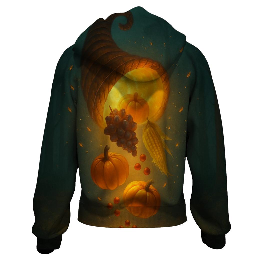 Enchanted Cornucopia Lantern hoodies fashion
