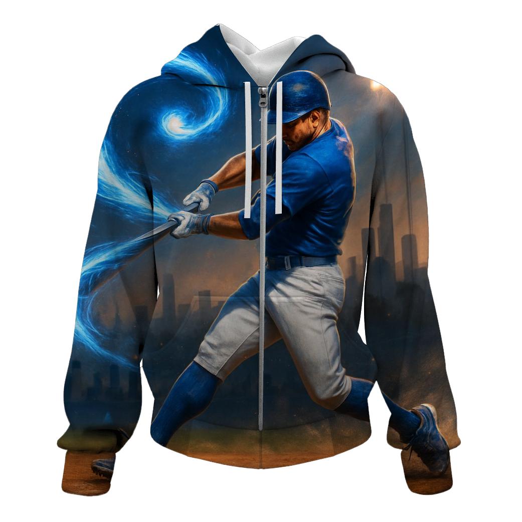 Blue Comet Slugger Surge custom hoodies