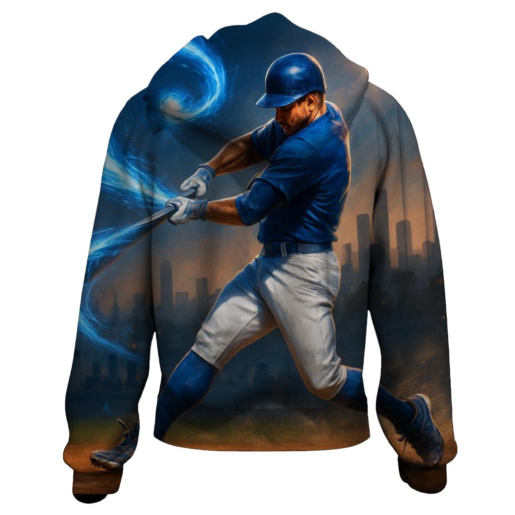 Blue Comet Slugger Surge custom hoodies