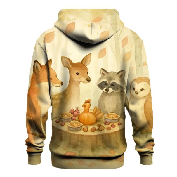 Woodland Harvest Circle hoodie styles