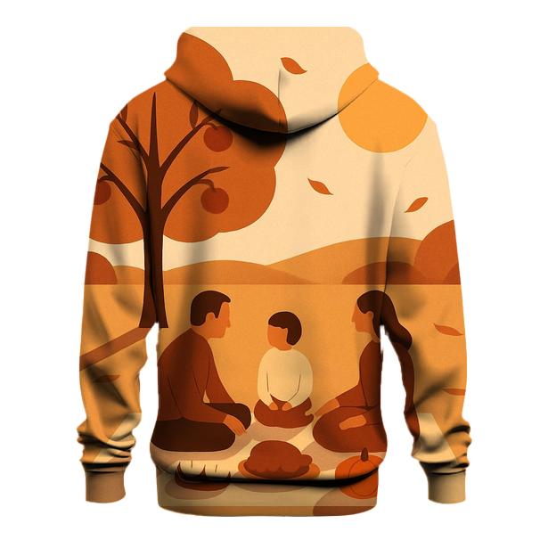 Golden Orchard Gratitude Picnic hoodie designs