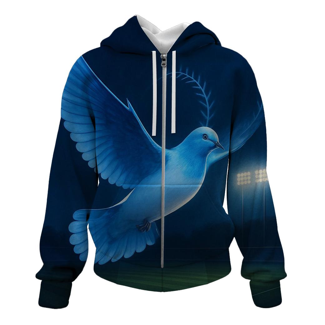 Midnight Dove Over Left Field hoodie trends