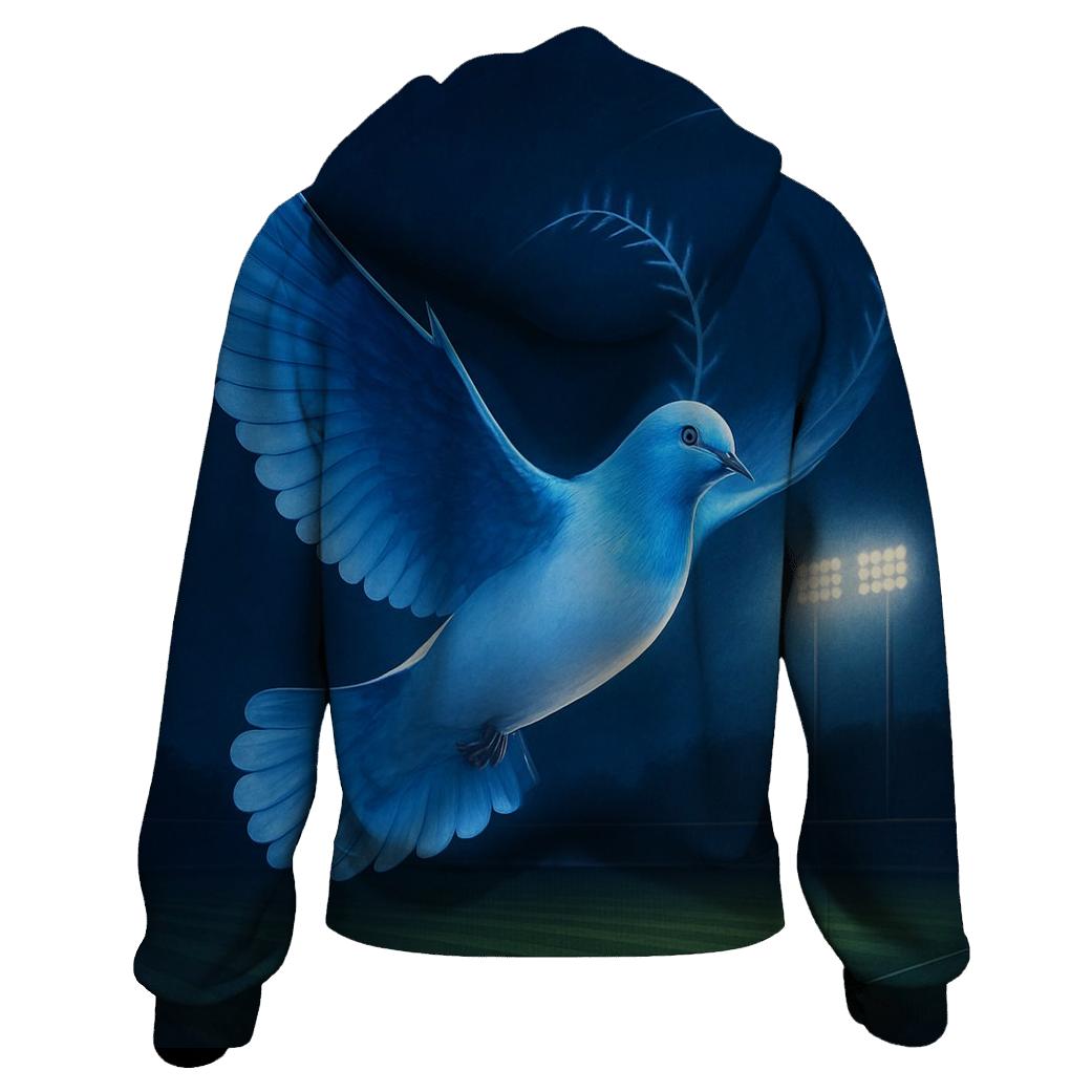 Midnight Dove Over Left Field hoodie trends